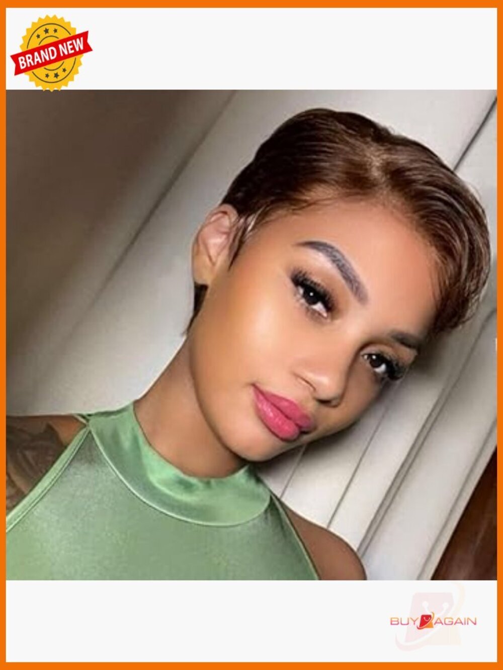 Short Pixie Cut Lace Front Wig Human Hair Glueless HD Lace Pre Plucked Baby